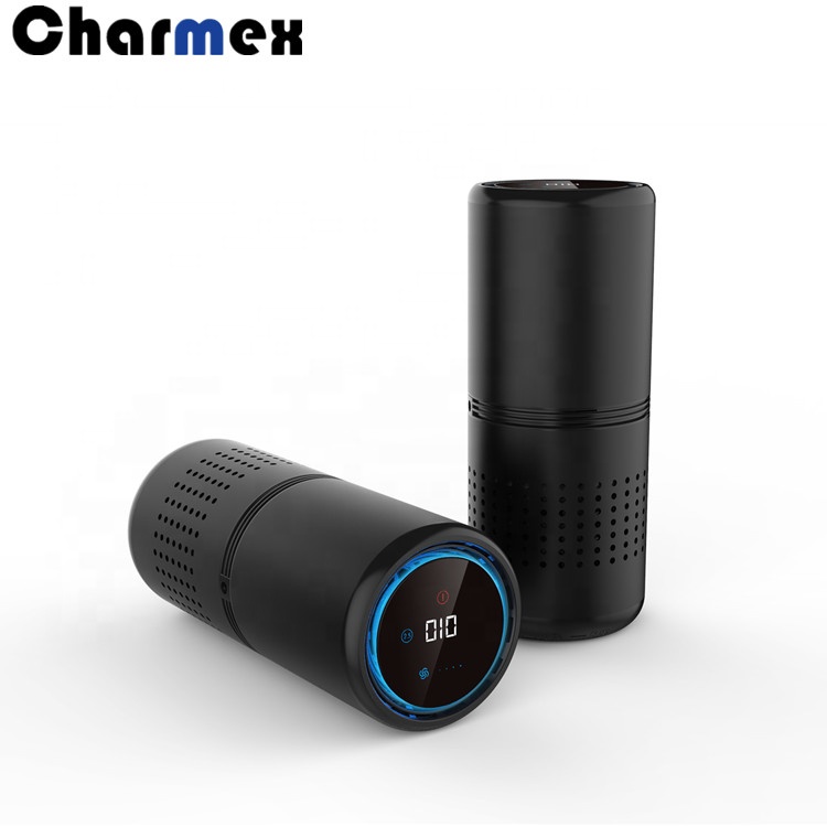 Charmex Portable HEPA filter 2in1 Home Appliance Mini Car Air Purifier Humidifier